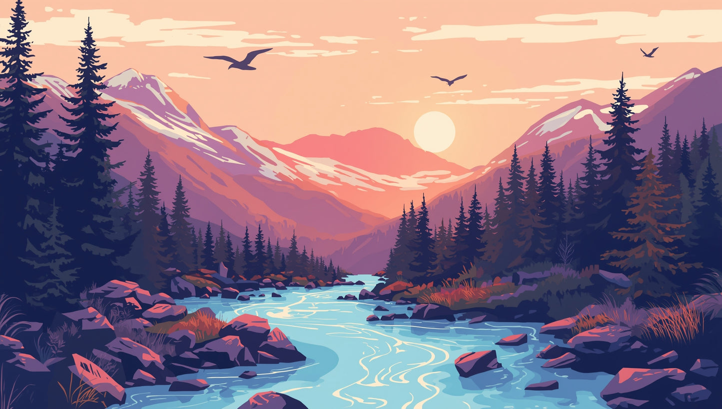 River Dawn