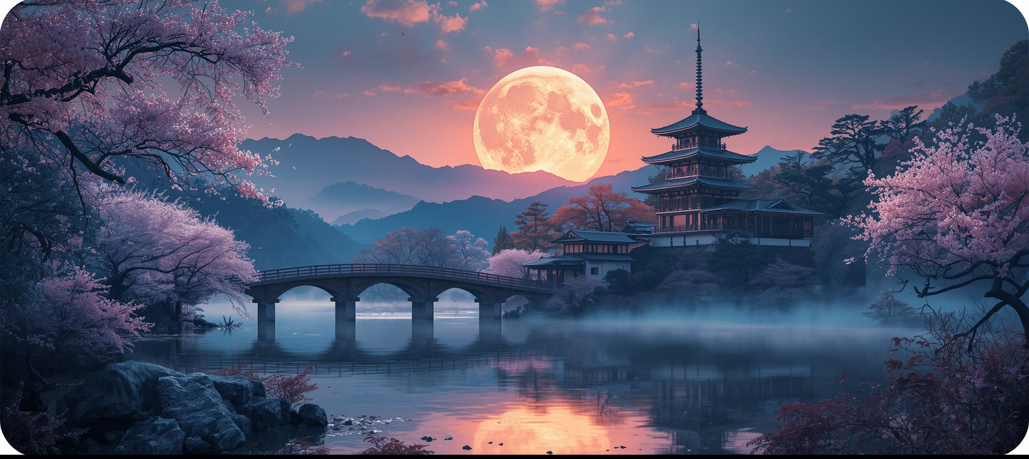 Moonlit Temple