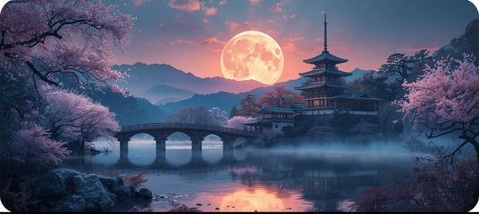 Moonlit Temple